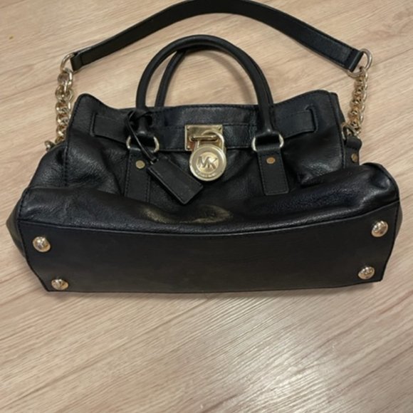 MICHAEL KORS Black Leather Handle Bag - Picture 4 of 7